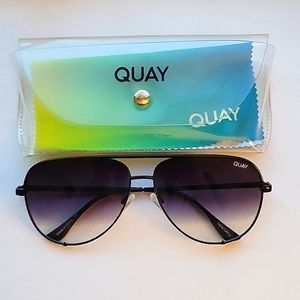 QUAY High Key Oversized Sunglasses